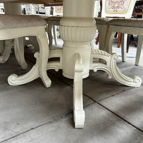 Comedor Rectangular Expandible Blanco