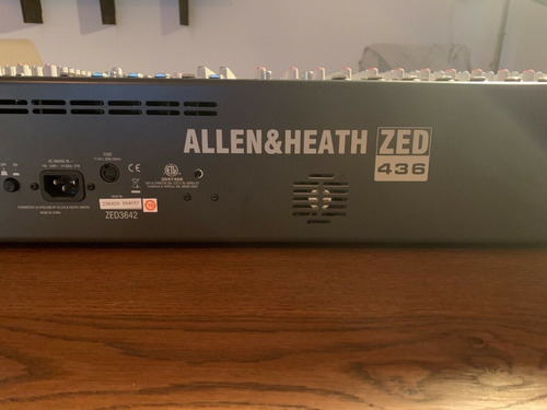 Imagen 6 de 6 de Allen & Heath Zed-436 32 Channel 4 Bus Mixer