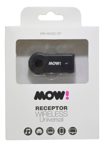 Imagen 8 de 12 de Receptor Música Bluetooth Celular Tablet Auto 3.5 Wireless