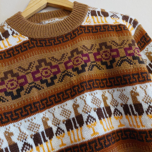 Sweater Pullover Lana De Alpaca Spring