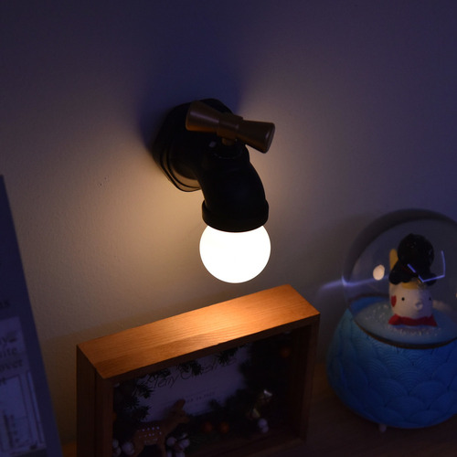 ) Lámpara De Inducción, Grifo Led Creativo, Luz Nocturna,