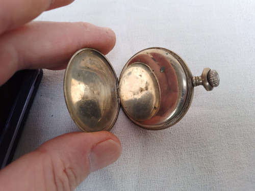 Antiguo Reloj De Bolsillo, Para Repuesto Con Faltantes Roto (Usado)