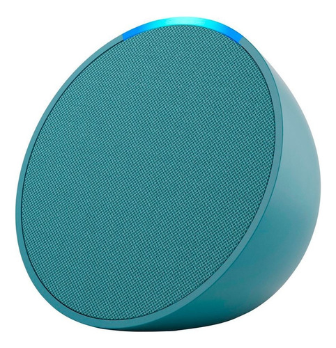 Parlante Inteligente Amazon Con Alexa Echo Pop Teal Turquesa