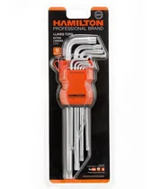 Comprar Juego Llaves Allen Torx Largas Hamilton 9 Pz T10at50 - Lt70