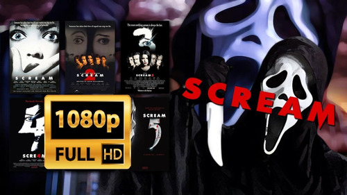 Scream Serie De Peliculas - Saga Completa Calidad Full Hd