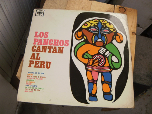 Vinilo Lp  Los Panchos Cantan Al Peru - Cbs