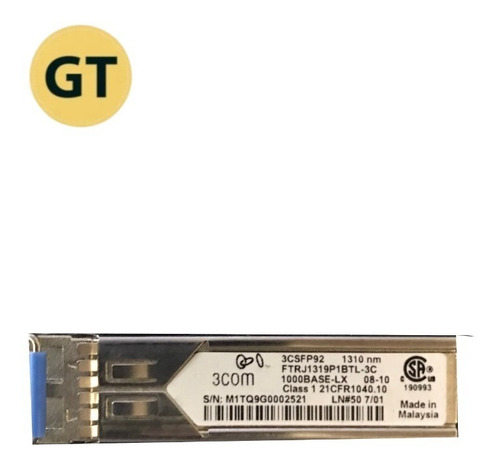 Transceiver 3com 3csfp92 (Usado)