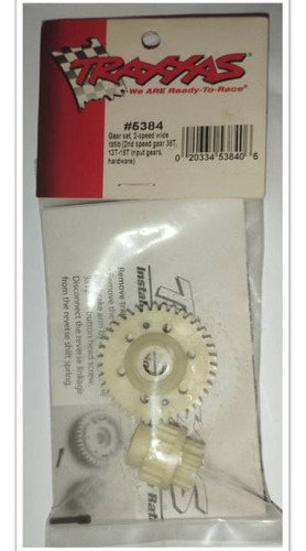 Traxxas 5384 Gear Set 2-speed Close Engranaje 38t, 13t-18t