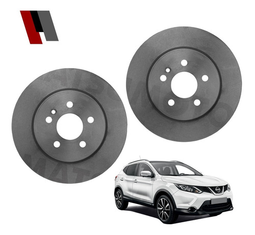 Discos De Freno Trasero Nissan Qashqai 2015-2017