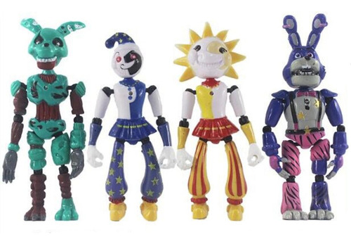 Set De 4 Unidades/set Five Night Anime Fnaf Final Boss Movab