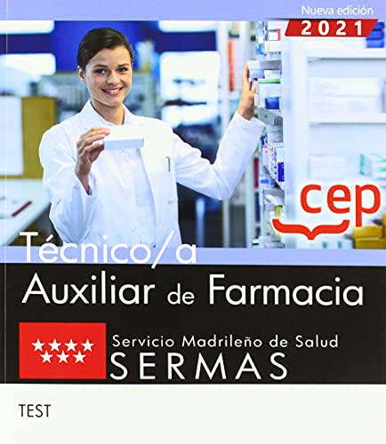 Tecnico A Auxiliar De Farmacia Servicio Madrileno Test - Vv 