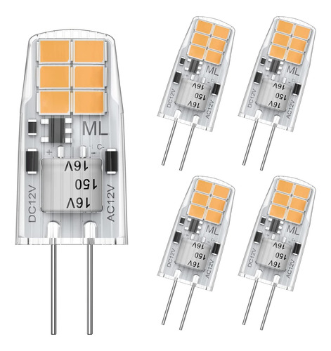 Bombillas Led G4, Bombilla G4, Ac/dc 12 V Tipo Jc Bi Pin Bas