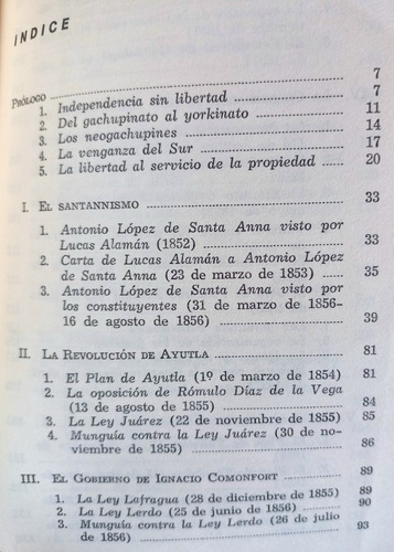 La Reforma Y El Imperio Moisés Gonzalez Navarro Sepsetentas (Usado)