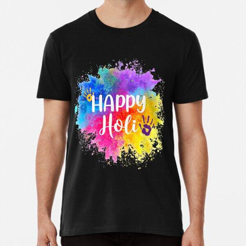 Remera Happy Holi Festival India Colors Camiseta De Primaver