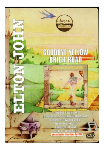 Dvd  Elton John  Goodbye Yellow Brick Road