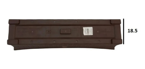 Jardinera Rectangular De Plástico Tipo Rattan 60cm