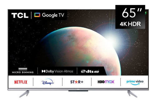 Led 65 Tcl 65p725 4k Hdr Smart Tv Google Tv