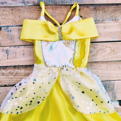 Vestido de bella para nena sale