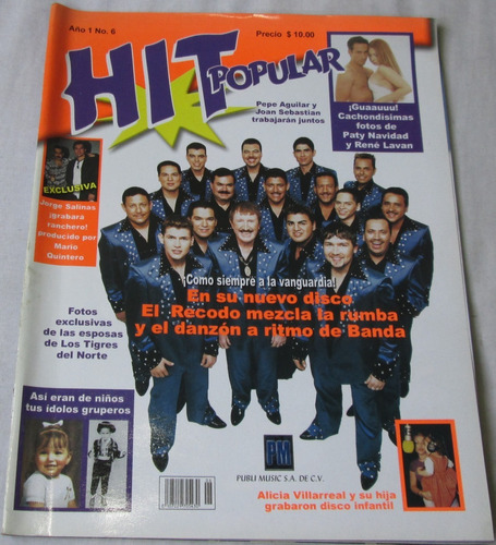 Revista Hit Popular. La Banda Del Recodo