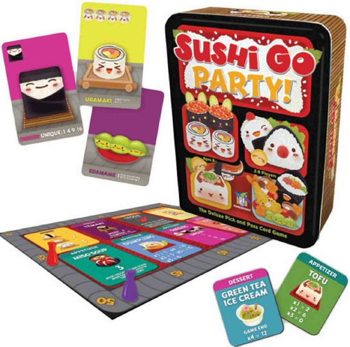 Jogo De Tabuleiro Sushi Go Party! Escritor De Jogos De