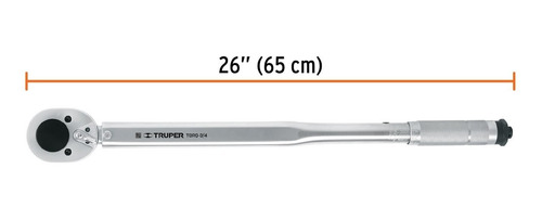 Torquímetro Micrometrico, Cuadro 3/4 , Truper 13547