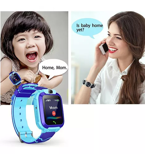 Reloj inteligente para niños Q12 Azul – Digitek Chile