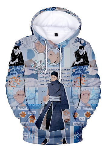 Manga Naruto Sudadera Con Capucha Gaara Deidara Chamarras