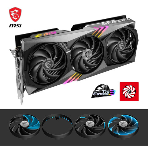Msi Geforce Rtx 4060 Ti Gaming X Trio 8g Tarjeta Gráfica