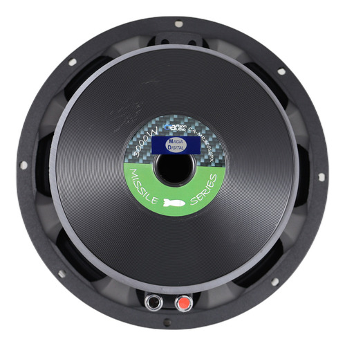 Medio Rango 10puLG Carbon Audio Ca-mr30010px 3000w Missile Color Negro