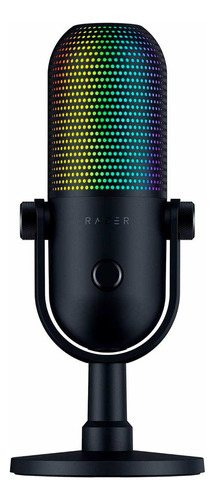 Micrófono Gamer Streamer Razer Seiren V3 Chroma Negro