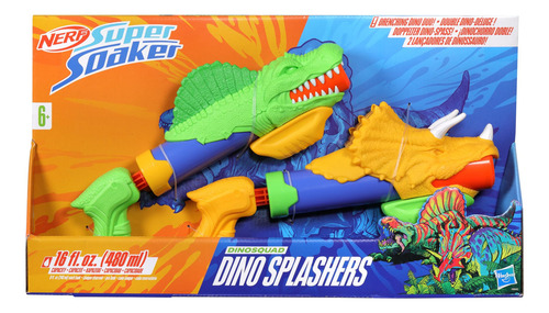 Nerf Super Soaker, Set De 2 Lanzadores De Agua Con Diseo De