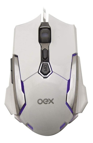 Mouse OEX  Game Robotic MS308 branco