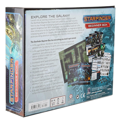 Starfinder Beginner Box - Caja De Inicio - Rol En Ingles