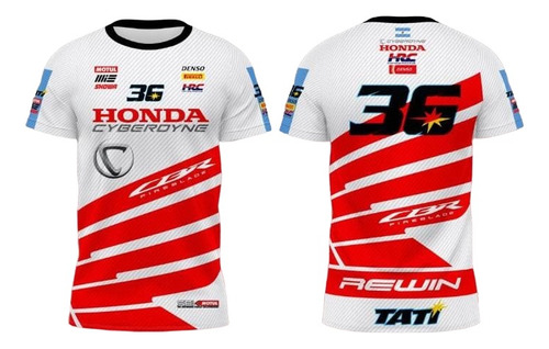 Remeras Yamaha Honda Repsol Kawasaki Y Más