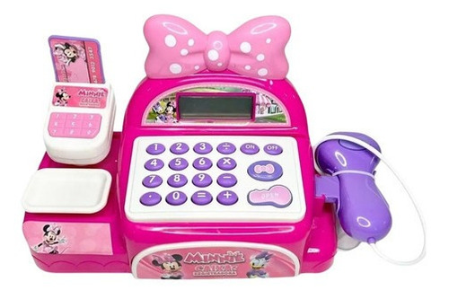 Caixa Registradora Infantil Brinquedo Minnie