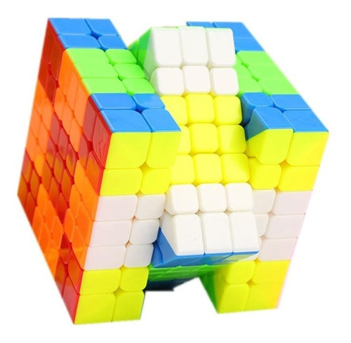 Cubo Mágico 7x7x7 Qiyi Wuji Colorido Profissional O Melhor