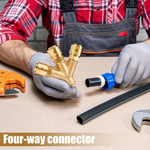Distribuidor De Ar Comprimido Conexão Plug Pneumático