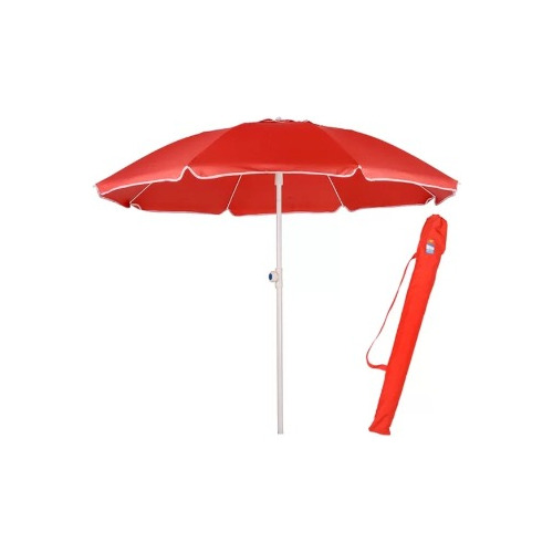 Sombrilla Playa Parasol Jardin 240 Cms Con Inclinación 