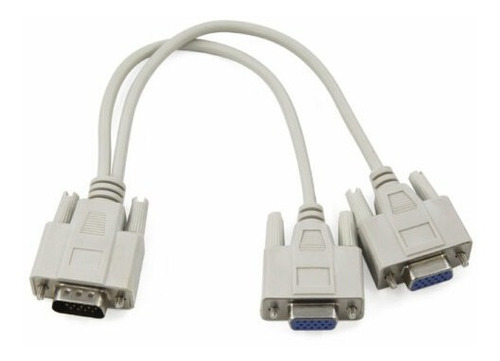 Cable Divisor De Vga Video Splitter 2 Monitores A La Vez