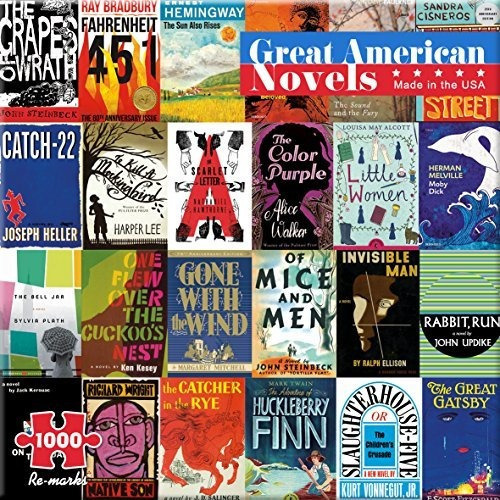 Observaciones Great American Novels Puzzle De 1000 Piezas