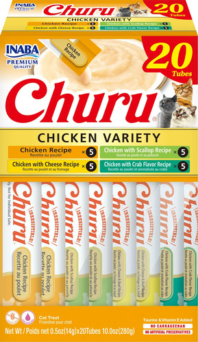 Snack Para Gato Churu Pollo X20 - Unidad a $3870