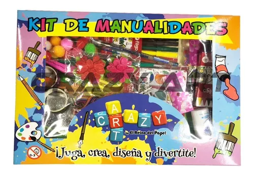 Kit De Arte Niños Set De Arte Manualidades Infantil Tarjetas