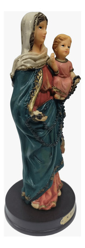 Imagem Nossa Senhora Do Rosário 15 Cm - Resina Premium