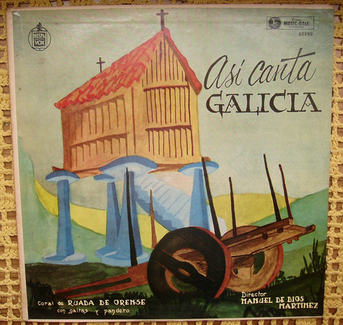 Coral De Ruada Orense / Asi Canta Galicia - Lp Vinilo