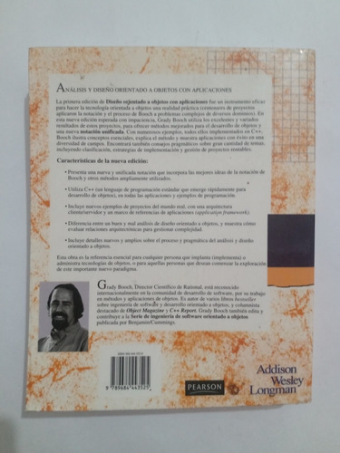 Análisis Y Diseño Orientado A Objetos Con Aplicaciones 2 E (Usado)