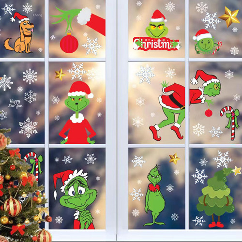 Zx02-8, 20 X 30 X 8 Unidades, Pegatinas Navideñas Para Venta