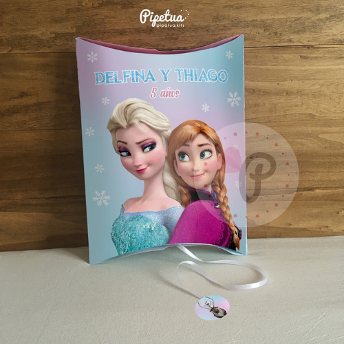 Piñata Frozen Anna Elsa Personalizada Cumple Fiesta Deco