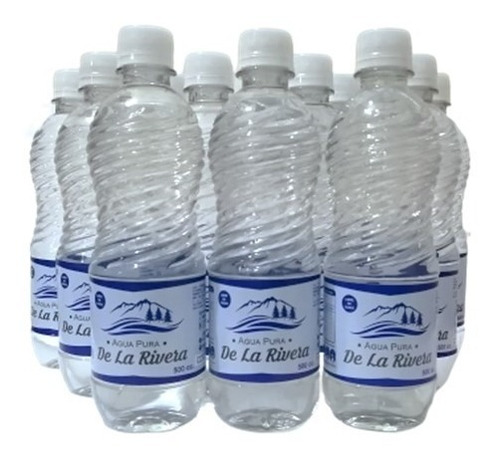 Pack Agua Pura De La Rivera 500cc X 12un