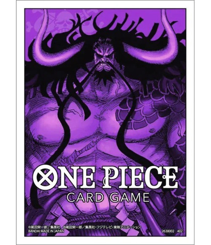 Protectores Estandar One Piece Diseño Kaido 70 Unidades