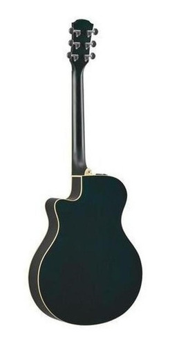 Imagen 3 de 3 de Guitarra Electroacústica Yamaha APX600 para diestros oriental blue burst palo de rosa brillante